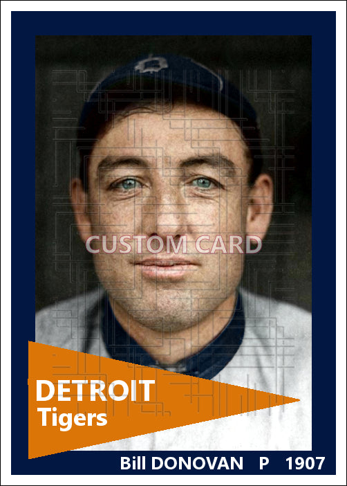 Bill Donovan - 1907 Detroit Tigers - choose a size & style