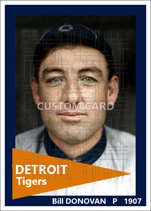 Bill Donovan - 1907 Detroit Tigers - choose a size & style