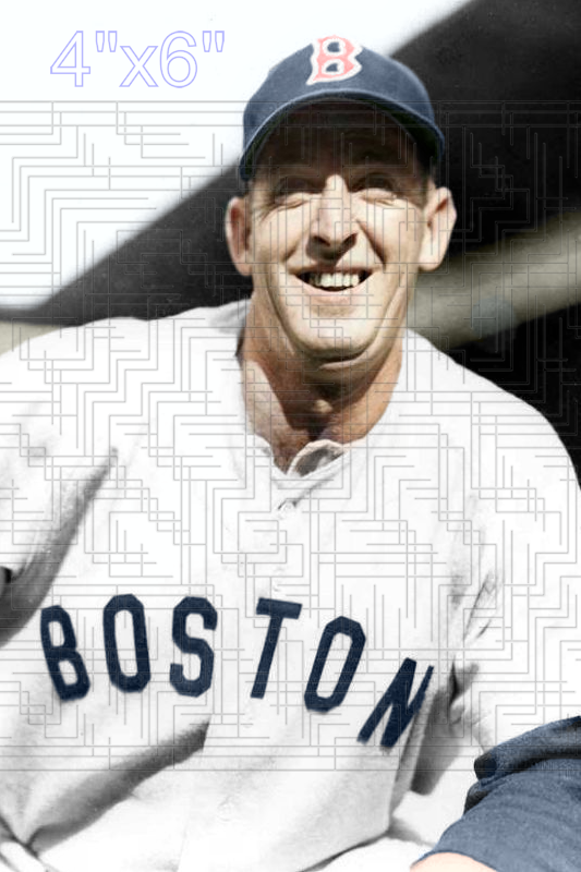 Bill Evans - 1951 Boston Red Sox - choose a size & style
