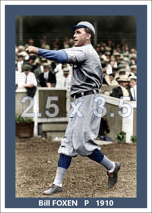 Bill Foxen - 1910 Chicago Cubs - choose a size & style