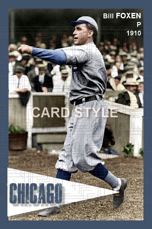 Bill Foxen - 1910 Chicago Cubs - choose a size & style