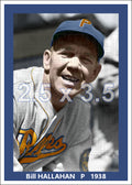 Bill Hallahan - 1938 Philadelphia Phillies - choose a size & style
