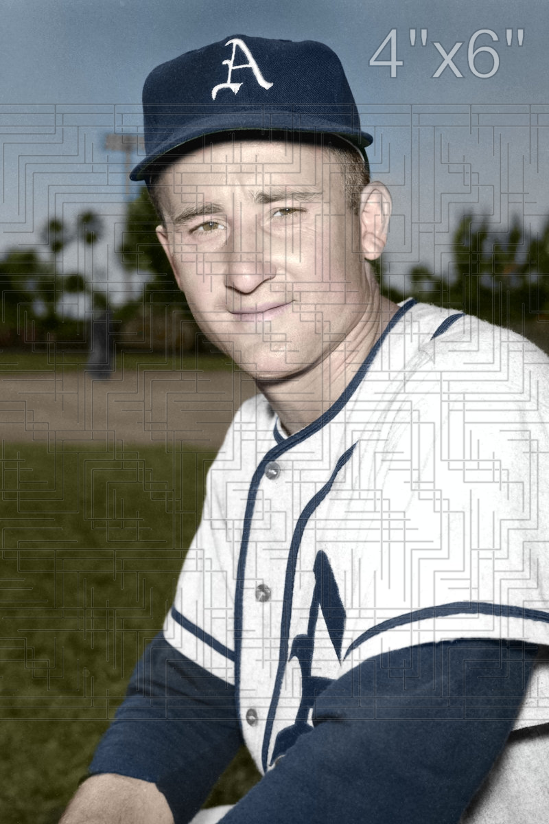 Bill Harrington - 1953 Philadelphia Athletics - choose a size & style