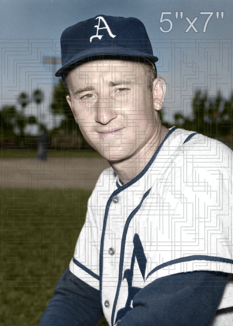 Bill Harrington - 1953 Philadelphia Athletics - choose a size & style