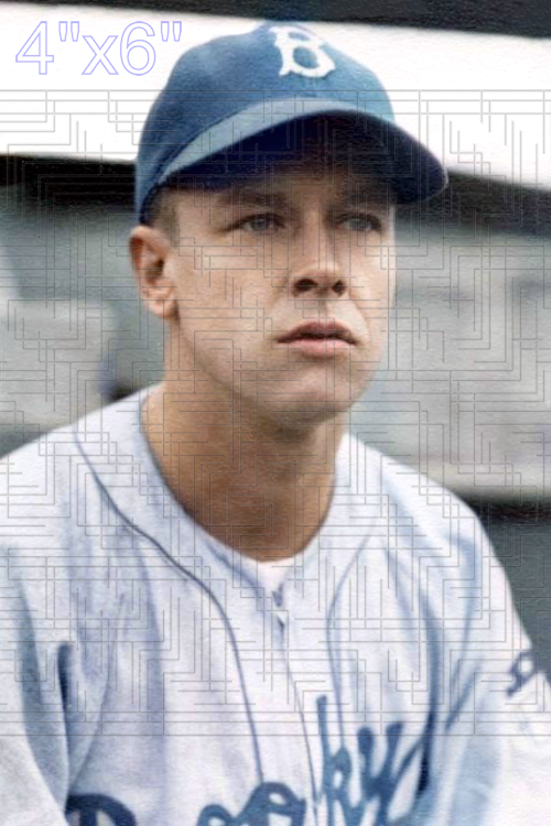 Bill Hart - 1943 Brooklyn Dodgers - choose a size & style