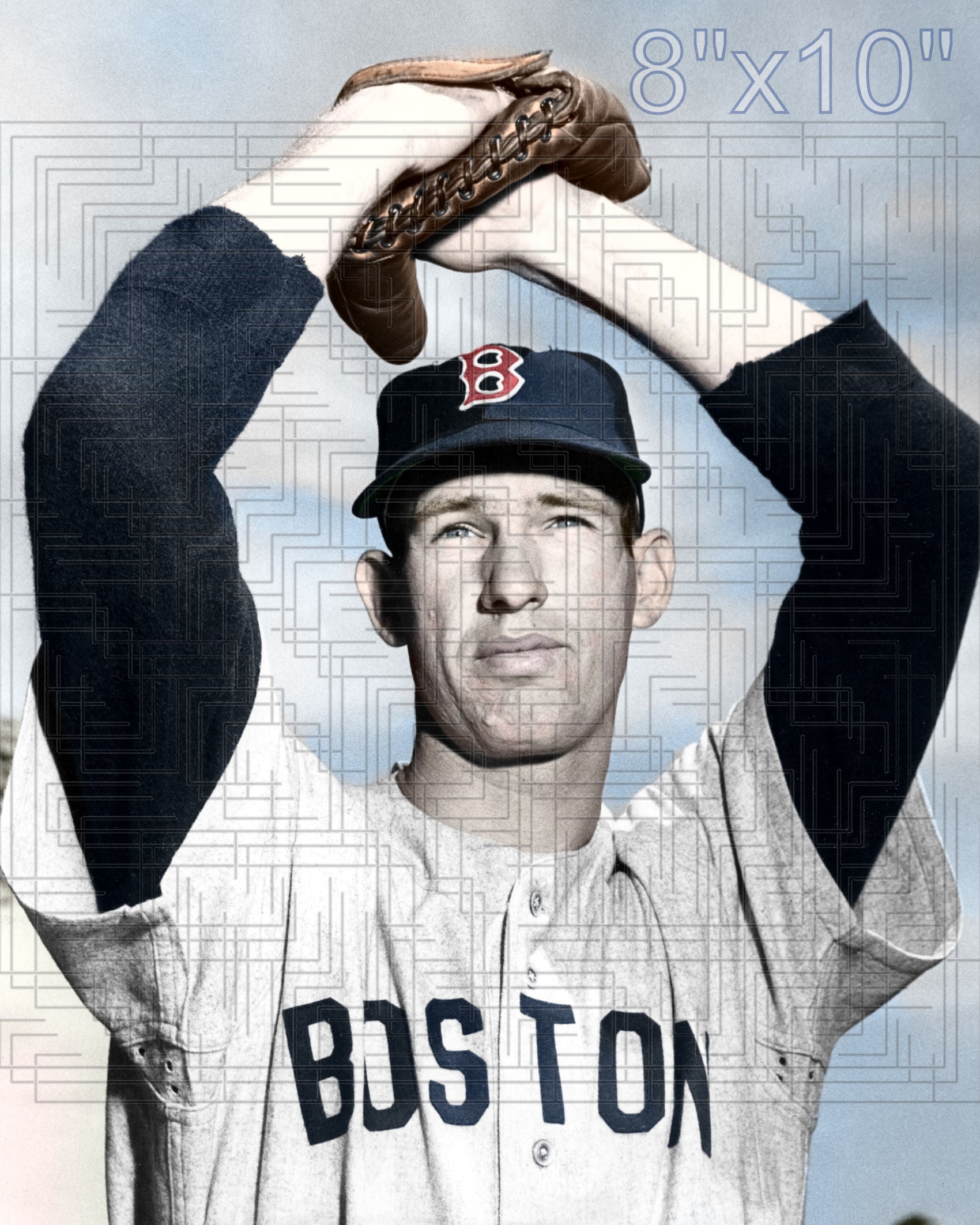 Bill Henry - 1952 Boston Red Sox - choose a size & style