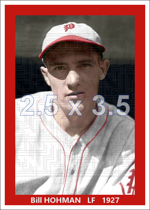 Bill Hohman - 1927 Philadelphia Phillies - choose a size & style