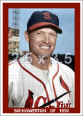 Bill Howerton - 1950 St. Louis Cardinals - choose a size & style