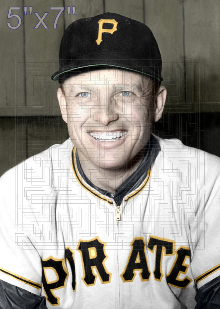 Bill Howerton - 1952 Pittsburgh Pirates - choose a size & style
