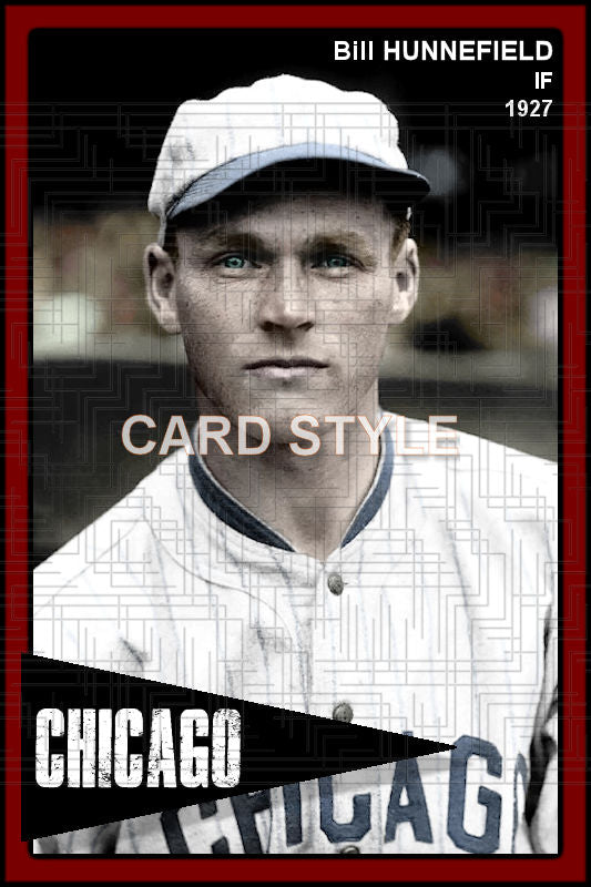 Bill Hunnefield - 1927 Chicago White Sox - choose a size & style