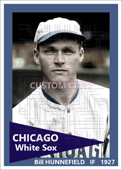 Bill Hunnefield - 1927 Chicago White Sox - choose a size & style