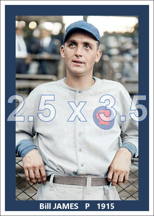 Bill James - 1915 Boston Braves - choose a size & style