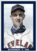 Bill Kennedy - 1948 Cleveland Indians - choose a size & style