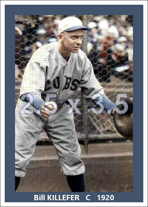 Bill Killefer - 1920 Chicago Cubs - choose a size & style