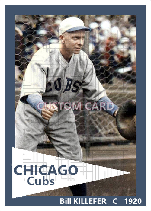 Bill Killefer - 1920 Chicago Cubs - choose a size & style