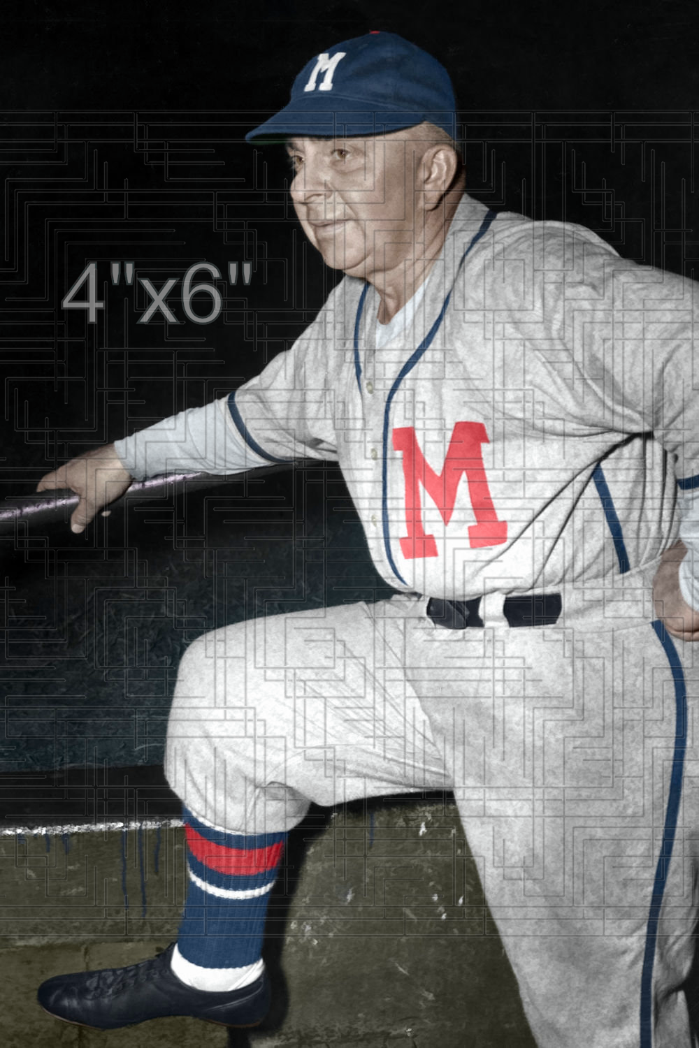 Bill Killefer - 1941 Milwaukee Brewers - choose a size & style
