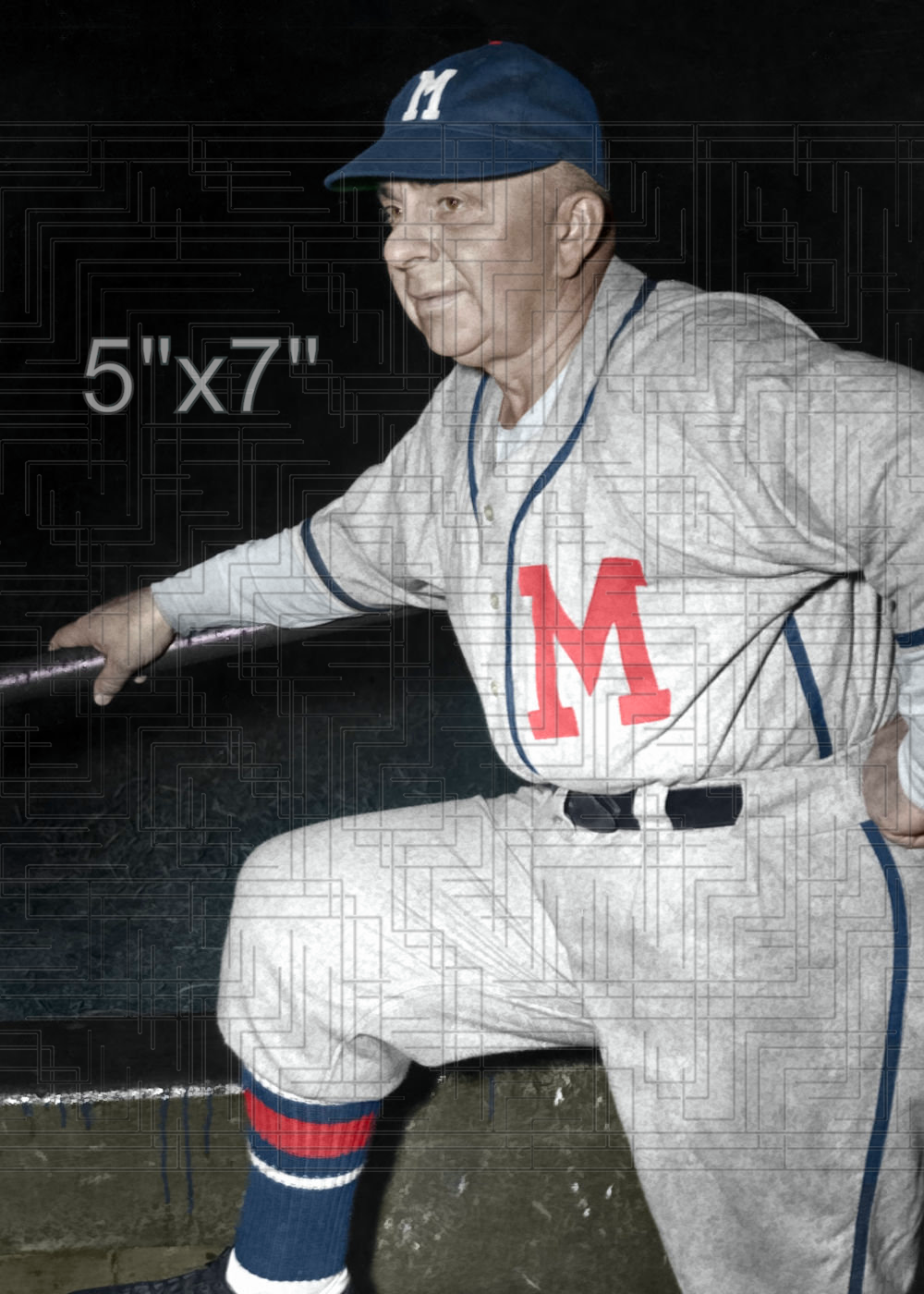 Bill Killefer - 1941 Milwaukee Brewers - choose a size & style