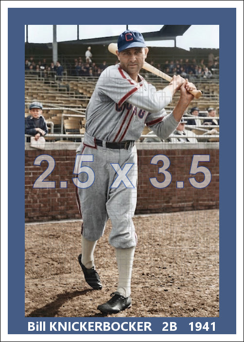 Bill Knickerbocker - 1941 Chicago White Sox - choose a size & style