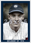 Bill Lamar - 1918 New York Yankees - choose a size & style