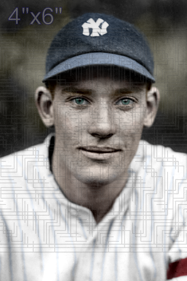 Bill Lamar - 1918 New York Yankees - choose a size & style