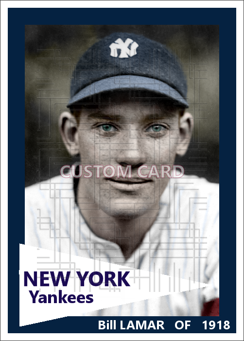 Bill Lamar - 1918 New York Yankees - choose a size & style