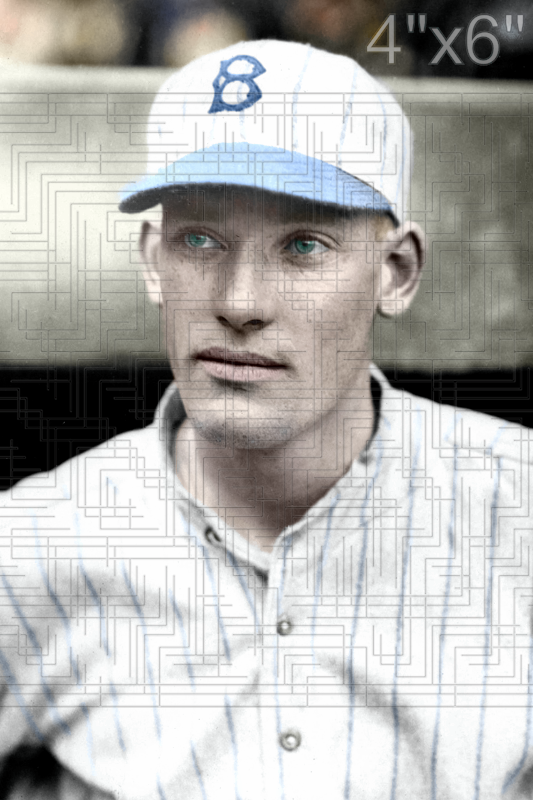 Bill Lamar - 1920-21 Brooklyn Robins - choose a size & style