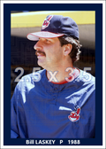 Bill Laskey - 1988 Cleveland Indians - choose a size & style