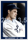 Bill Lawrence - 1932 Detroit Tigers - choose a size & style