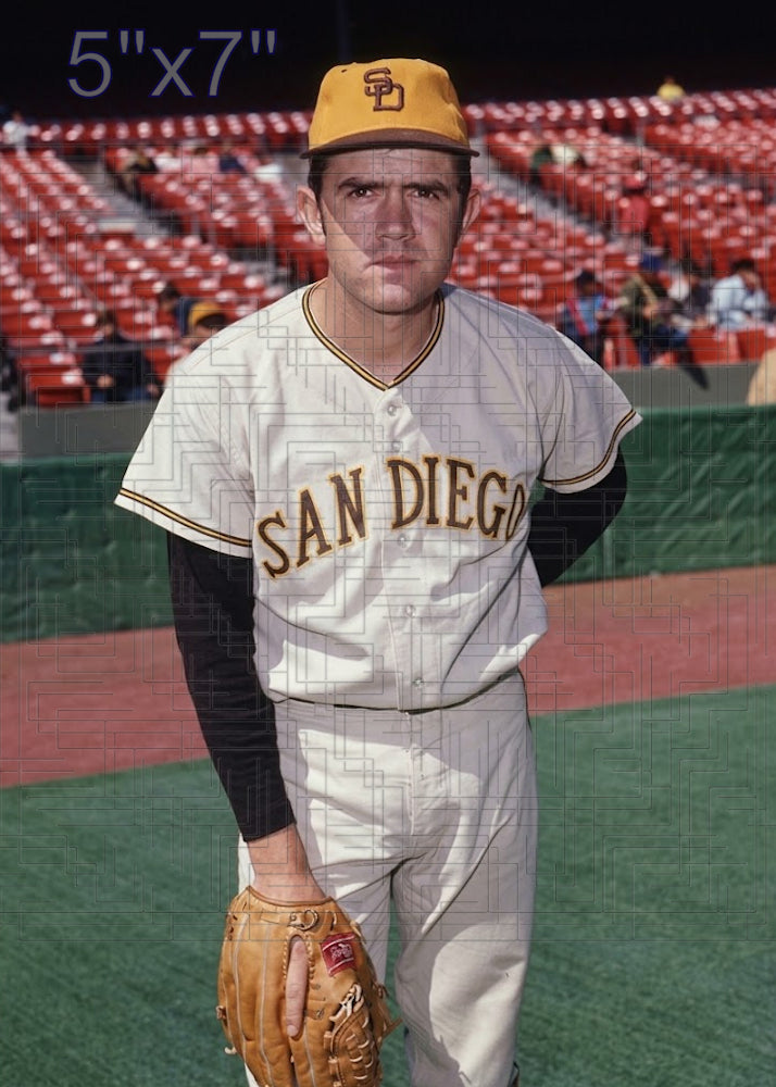 Bill Laxton - 1974 San Diego Padres - choose a size & style