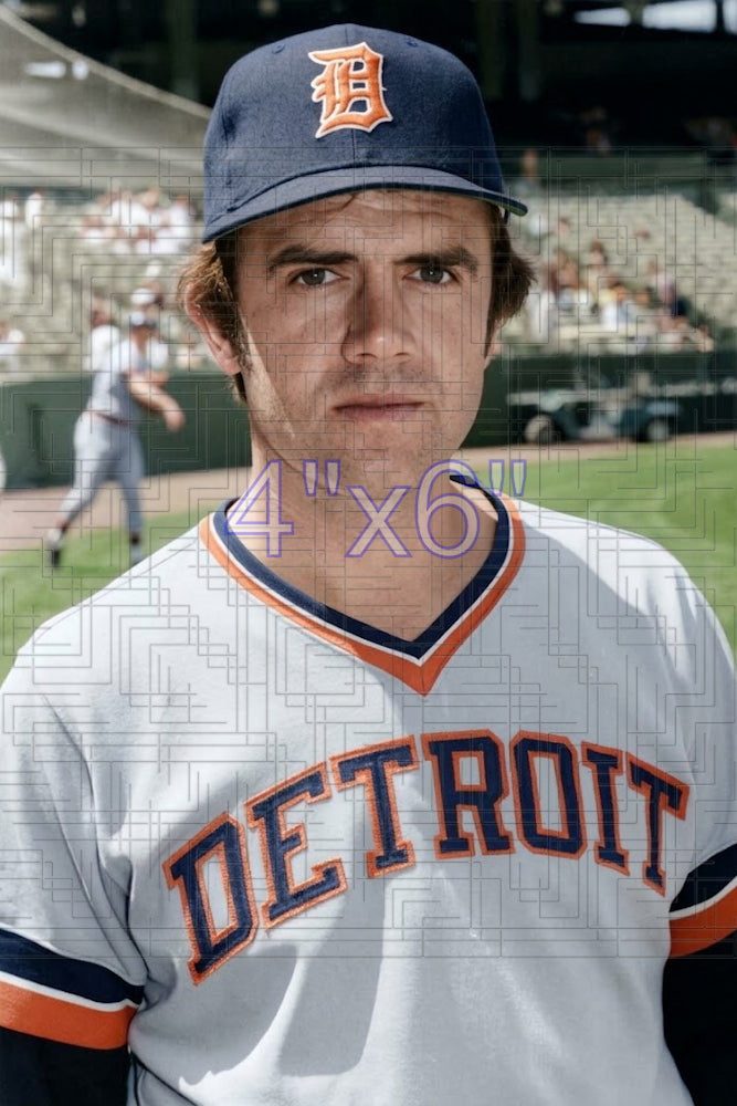 Bill Laxton - 1976 Detroit Tigers - choose a size & style