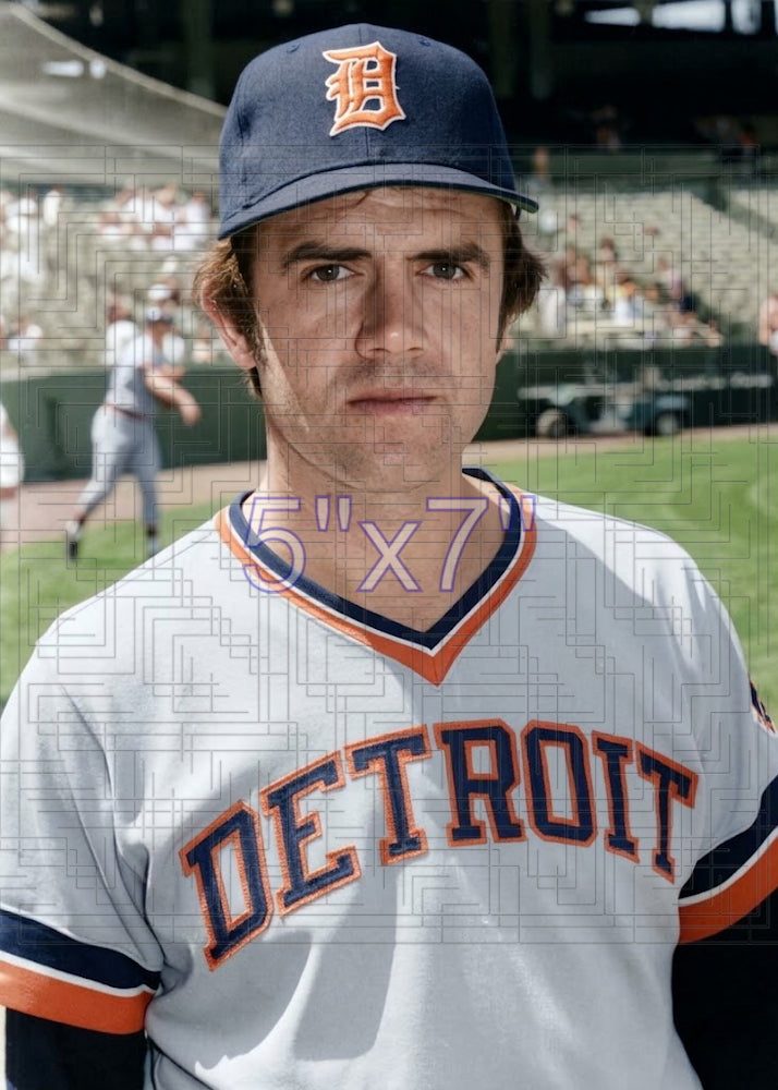 Bill Laxton - 1976 Detroit Tigers - choose a size & style