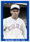 Bill McCabe - 1918 Chicago Cubs - choose a size & style