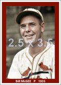 Bill McGee - 1935 St. Louis Cardinals - choose a size & style