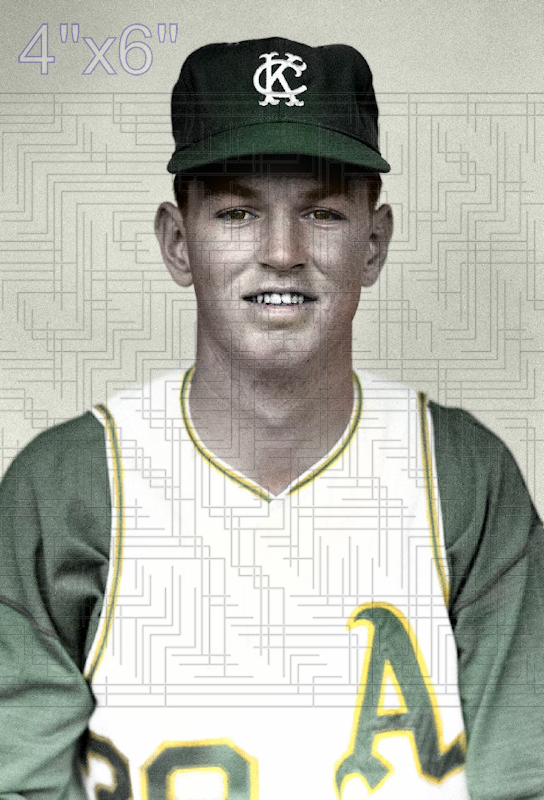 Bill McNulty - 1966 Kansas City Athletics - choose a size & style