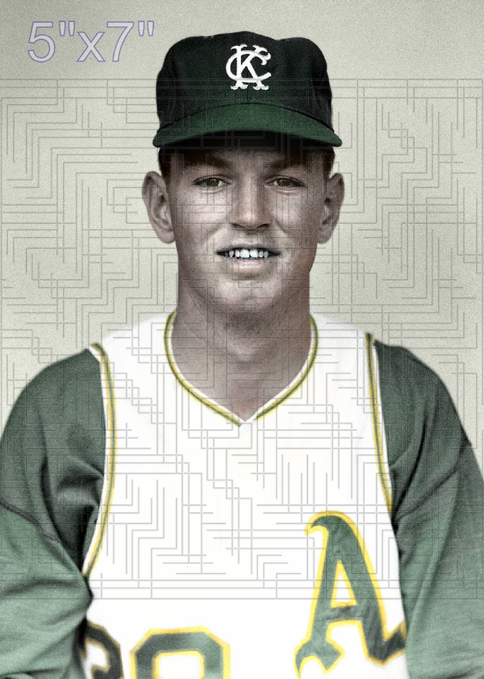 Bill McNulty - 1966 Kansas City Athletics - choose a size & style