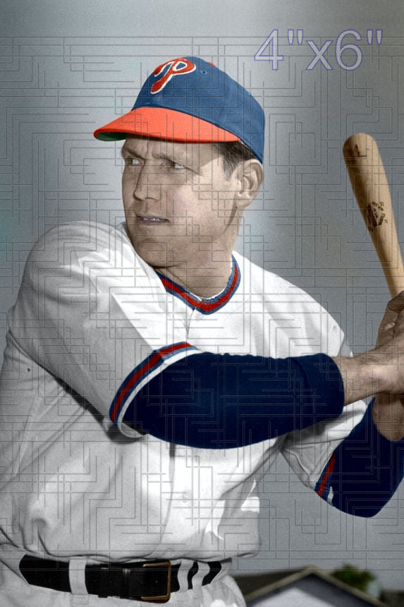 Bill Nicholson - 1949 Philadelphia Phillies - choose a size & style