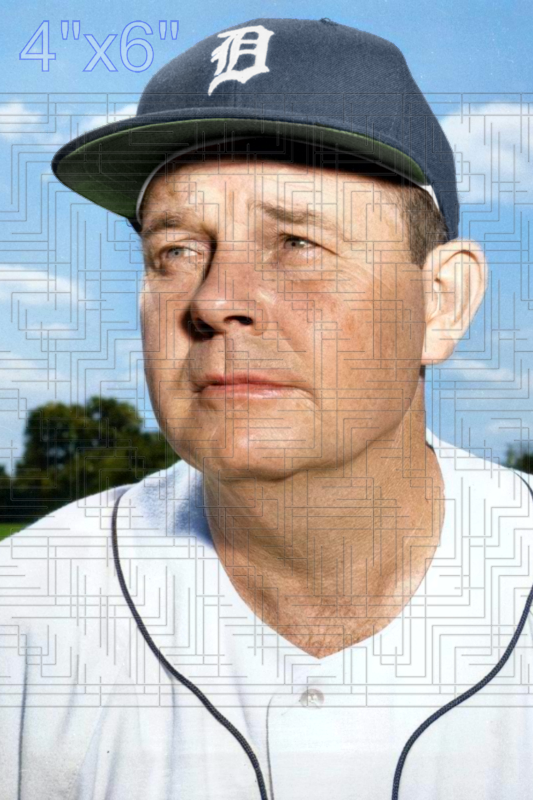 Bill Norman - 1958 Detroit Tigers - choose a size & style
