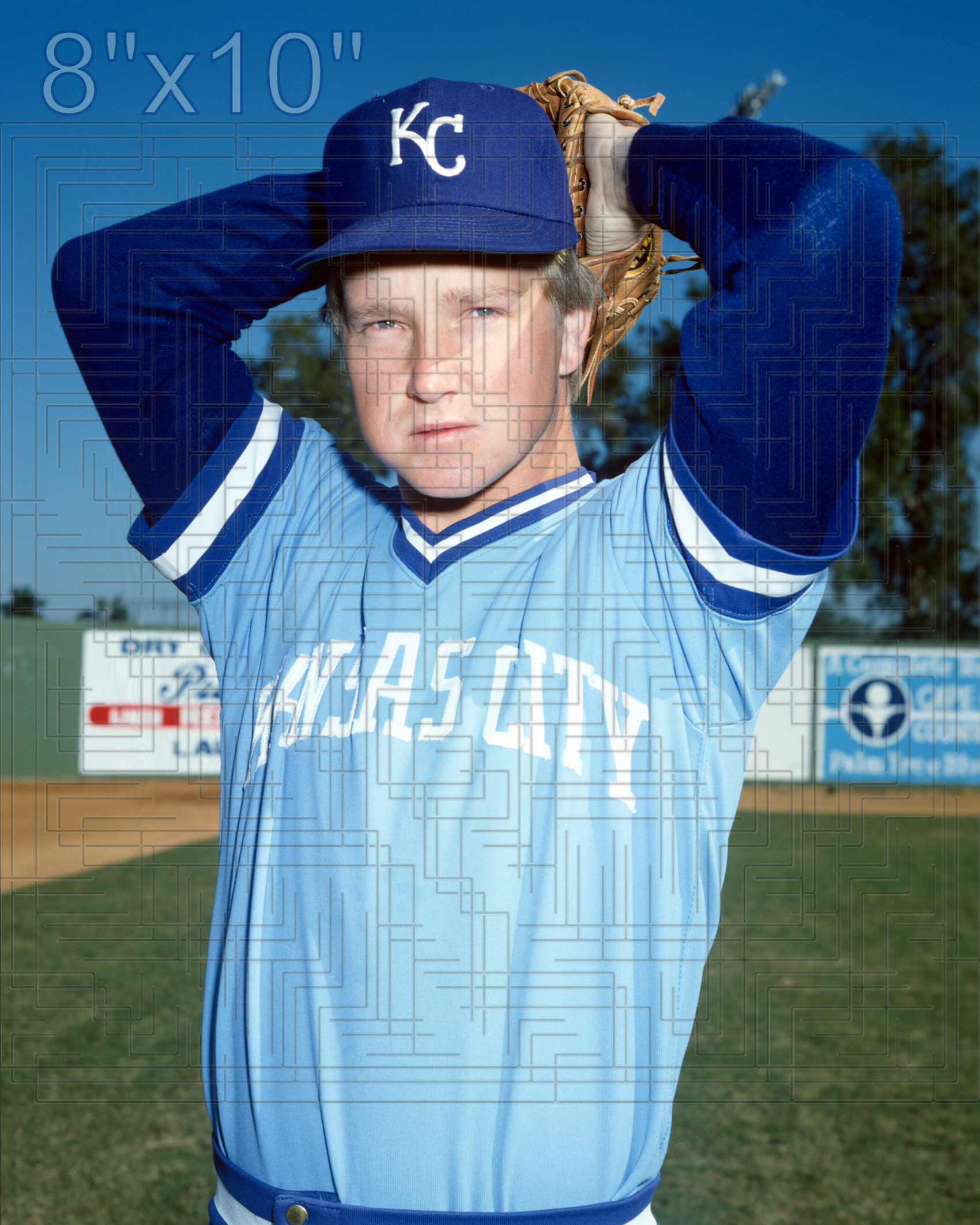 Bill Paschall - 1980 Kansas City Royals - choose a size & style