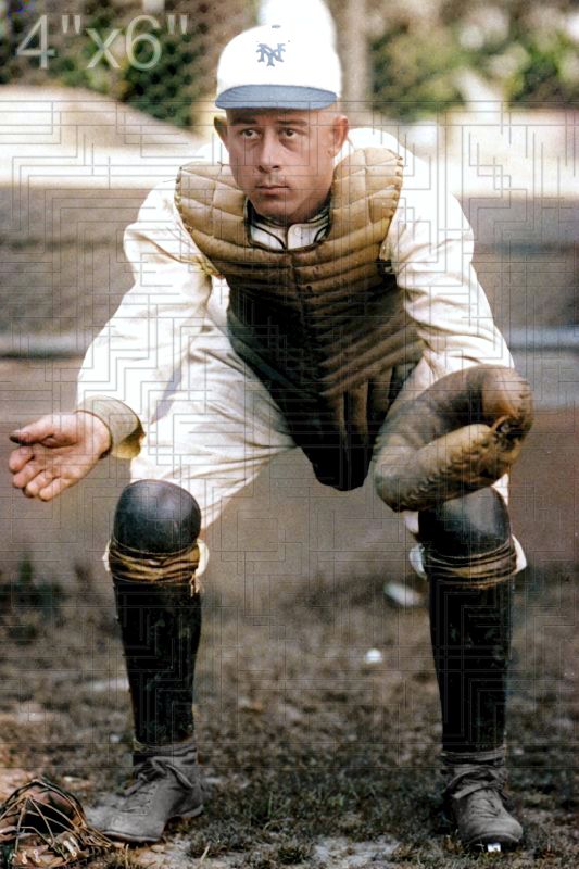 Bill Rariden - 1918 New York Giants - choose a size & style