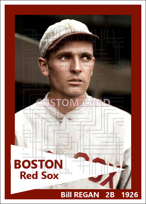 Bill Regan - 1926 Boston Red Sox - choose a size & style