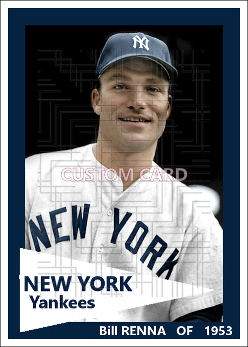 Bill Renna - 1953 New York Yankees - choose a size & style