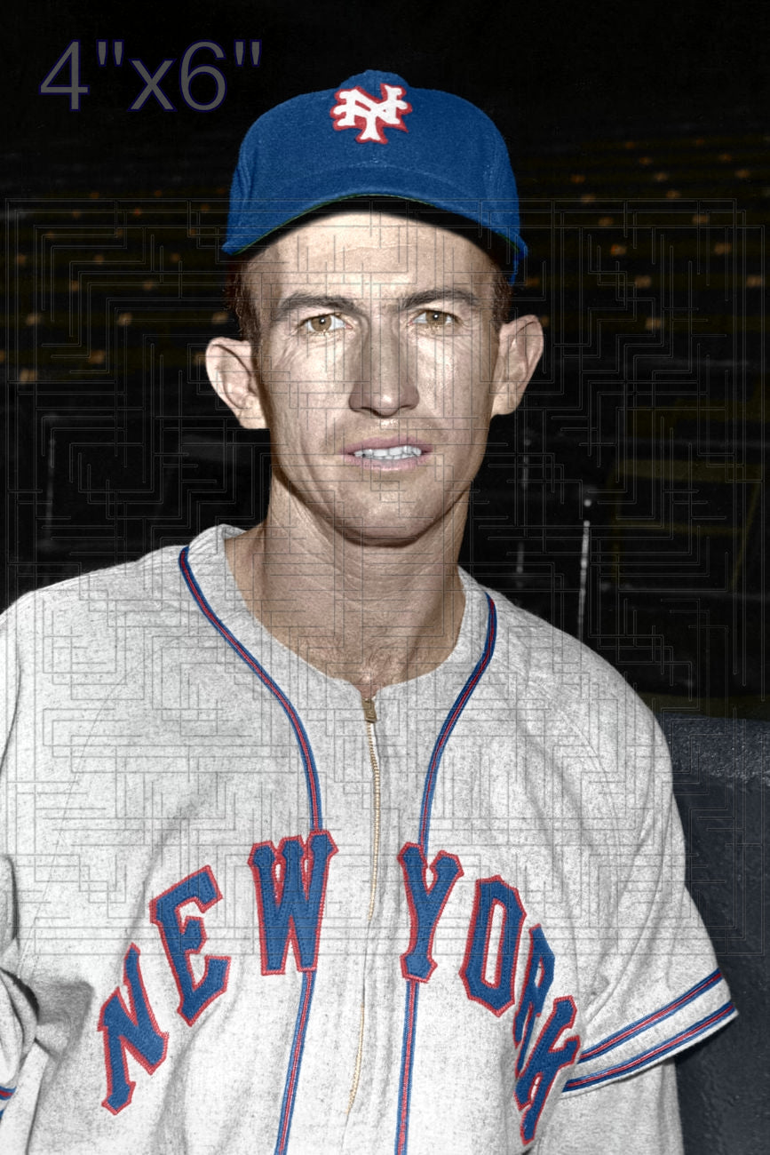 Bill Rigney - 1946 New York Giants - choose a size & style