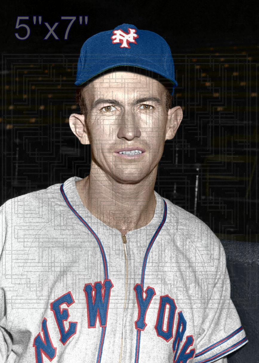 Bill Rigney - 1946 New York Giants - choose a size & style