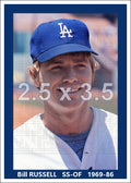 Bill Russell - 1969-86 Los Angeles Dodgers - choose a size & style