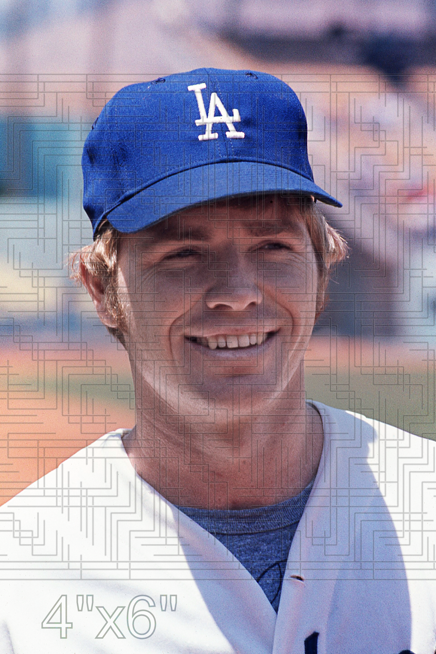 Bill Russell - 1969-86 Los Angeles Dodgers - choose a size & style