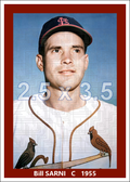 Bill Sarni - 1955 St. Louis Cardinals - choose a size & style