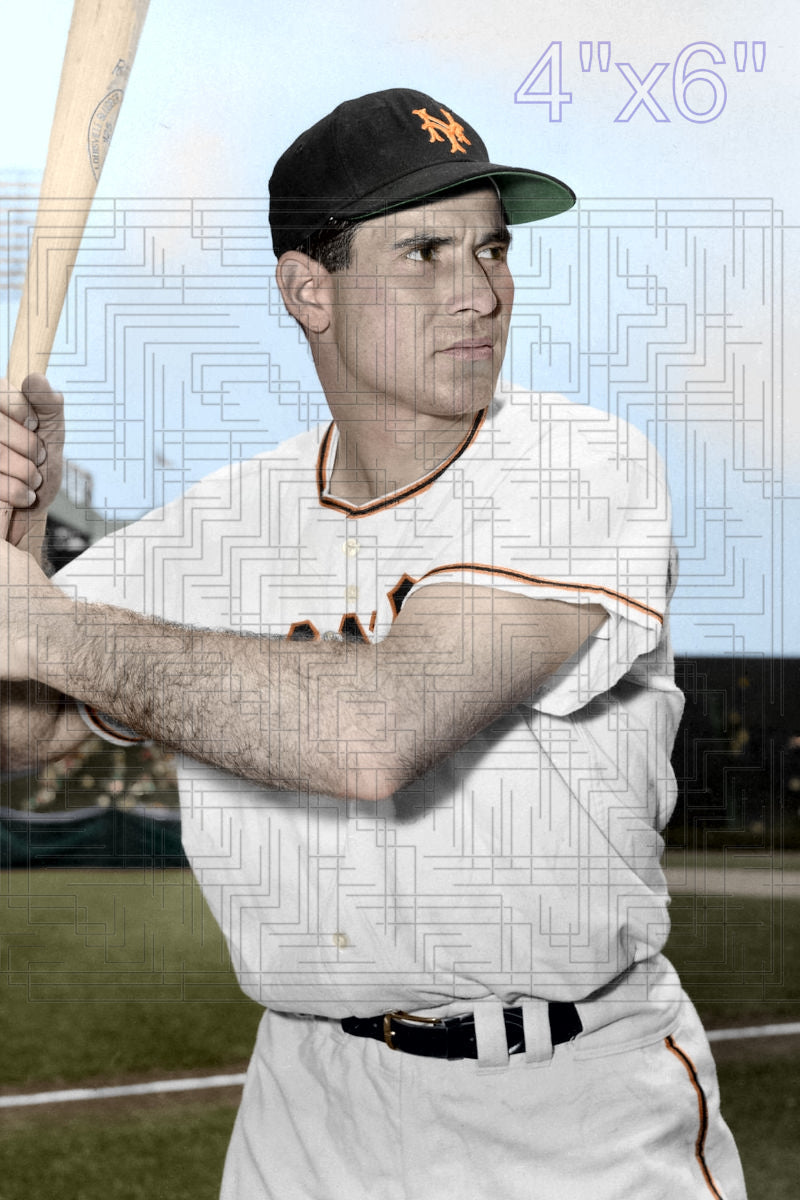 Bill Sarni - 1956 New York Giants - choose a size & style