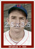 Bill Sayles - 1939 Boston Red Sox - choose a size & style