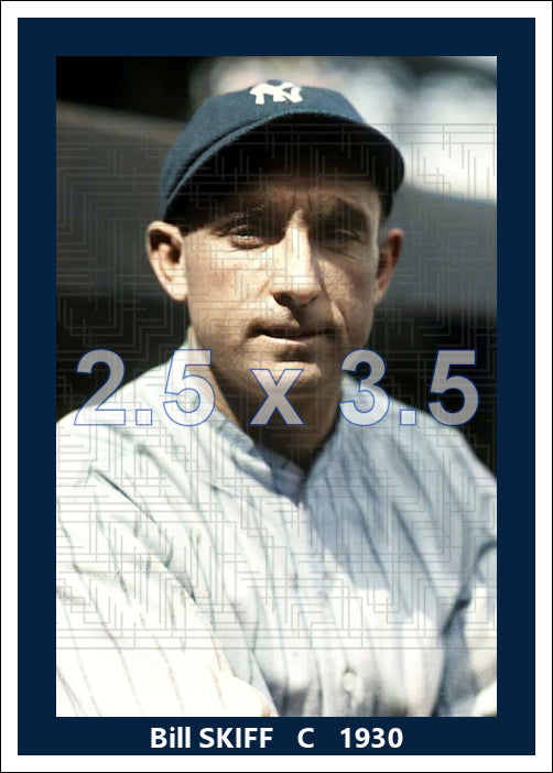 Bill Skiff - 1930 New York Yankees - choose a size & style