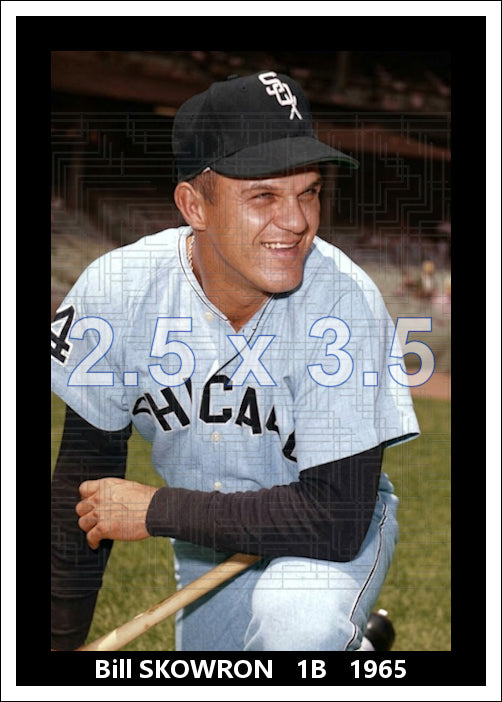 Bill Skowron - 1965 Chicago White Sox - choose a size & style